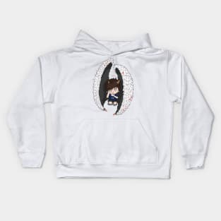 Angel Boy devil Kids Hoodie